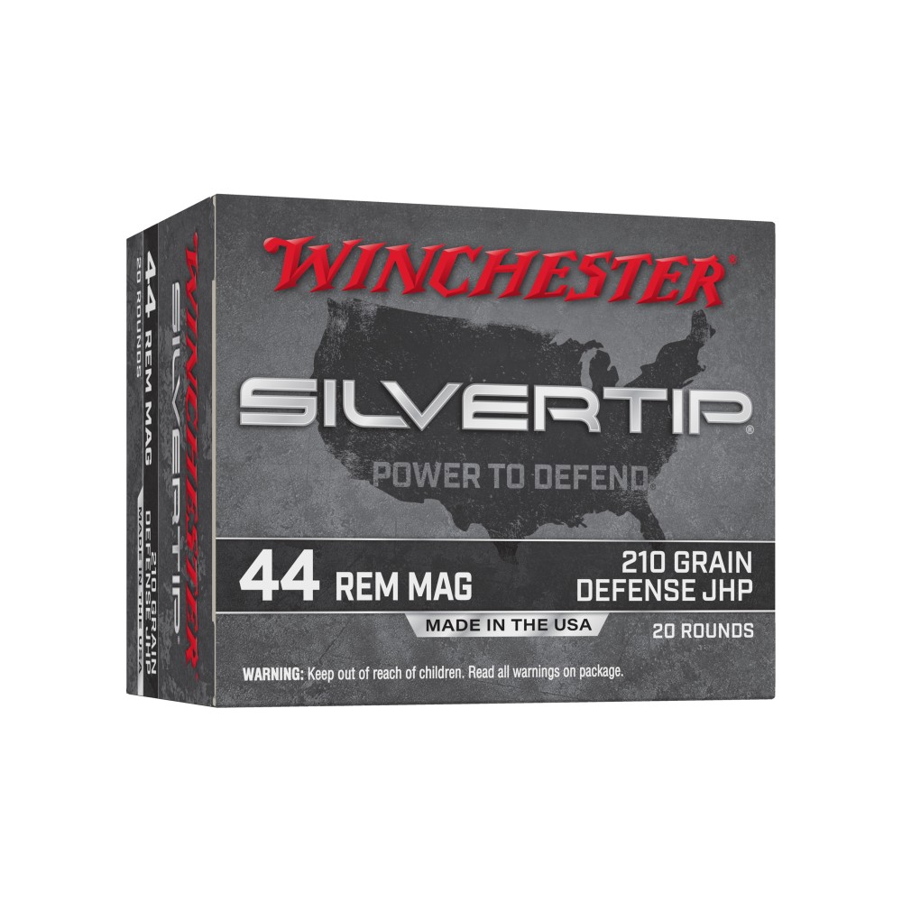 WIN SILVERTIP 44 REM MAG 210 GR JHP
