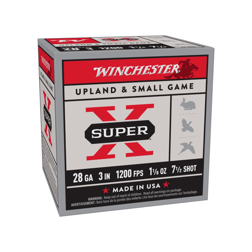 WIN SUPERX 28GA 3" #7.5 25/250