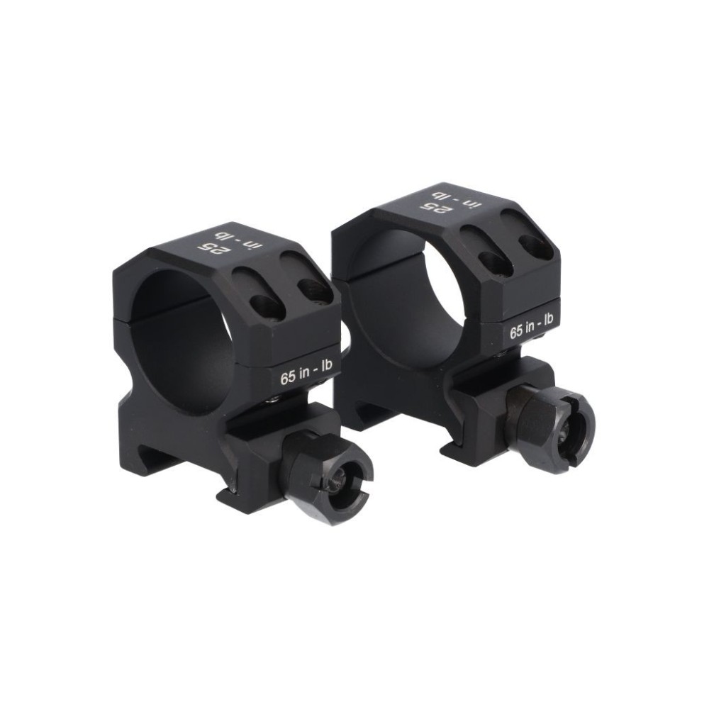 SIG BUCKMSTRS RINGS 1" ALUM LOW BLK