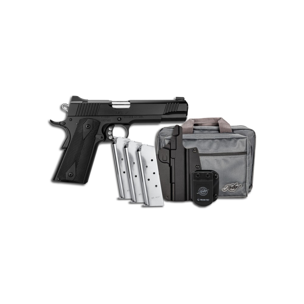 KIMBER CUSTOM LW 45ACP 7RD CLB BNDL
