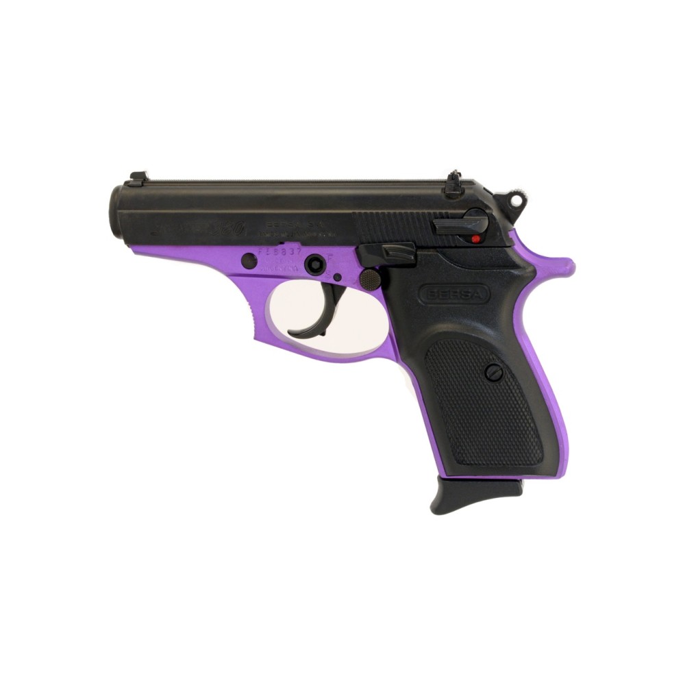 BERSA THNDR 380 BLK/PUR 3.5" 8RD