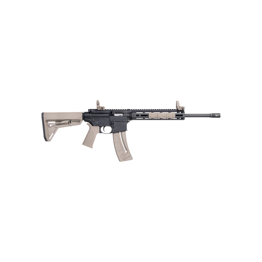 S&W M&P15-22 22LR 16" 25RD FDE THRD