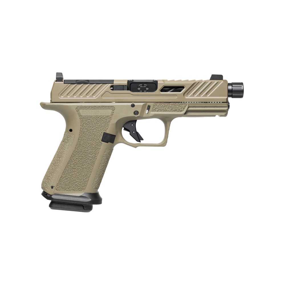 SHDW MR920 ELTE 9MM FDE 4.5" THR BLK