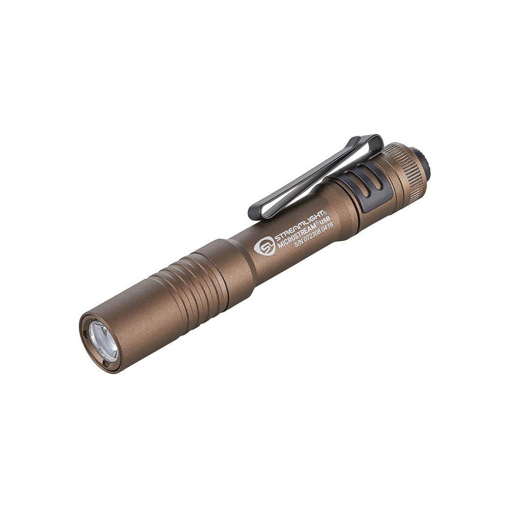 STRMLGHT MICROSTREAM USB COYOTE BRN