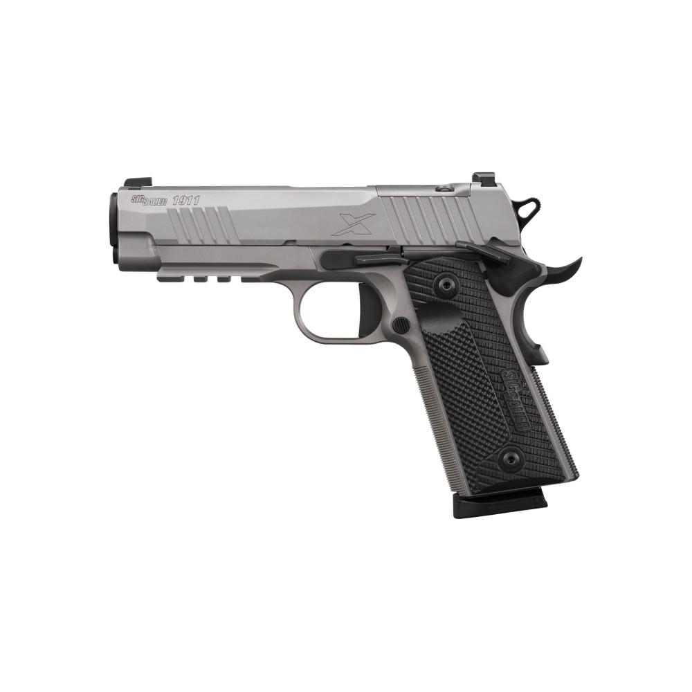 SIG 1911X 45ACP 4.2" 8RD G10 SS OR
