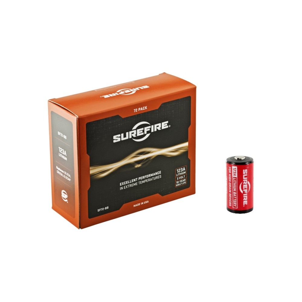 SF123A LITHIUM 3VOLT BATT 72PK
