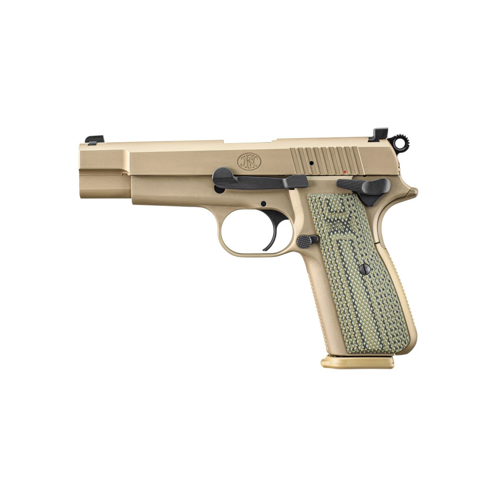 FN HIGH POWER 9MM 4.7" 10RD FDE OLVE
