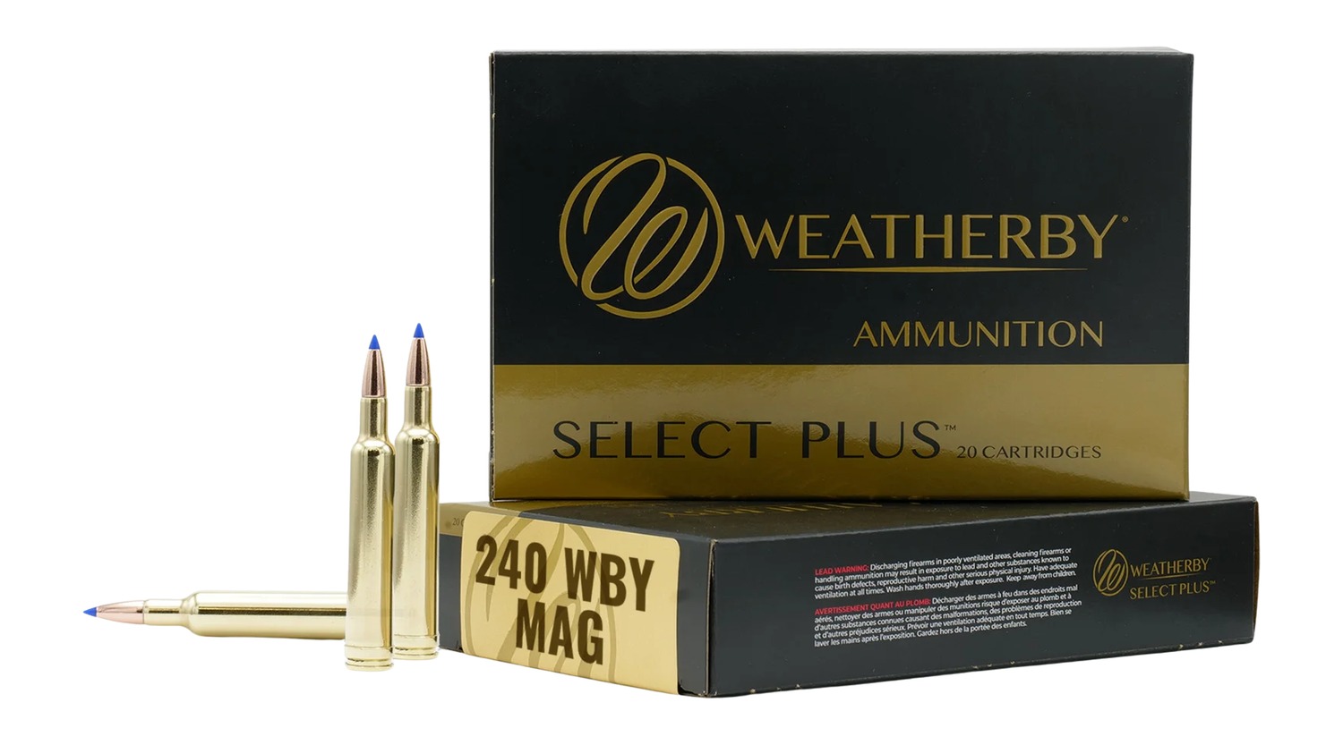 240WBY 72GR HAMMER CUSTOM SELECT PLUS 20RD BOX