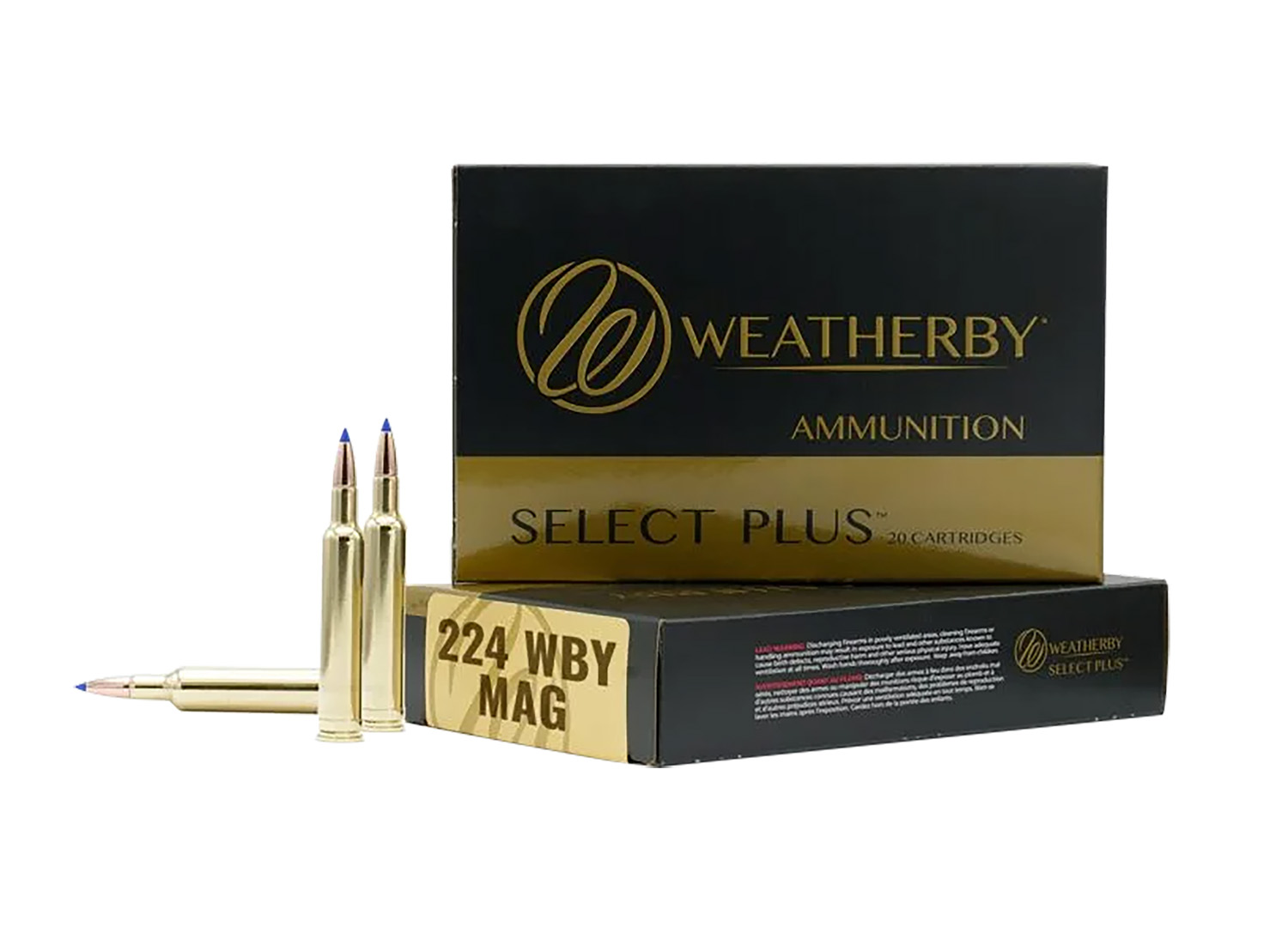 224WBY 37GR HAMMER CUSTOM SELECT PLUS 20RD BOX